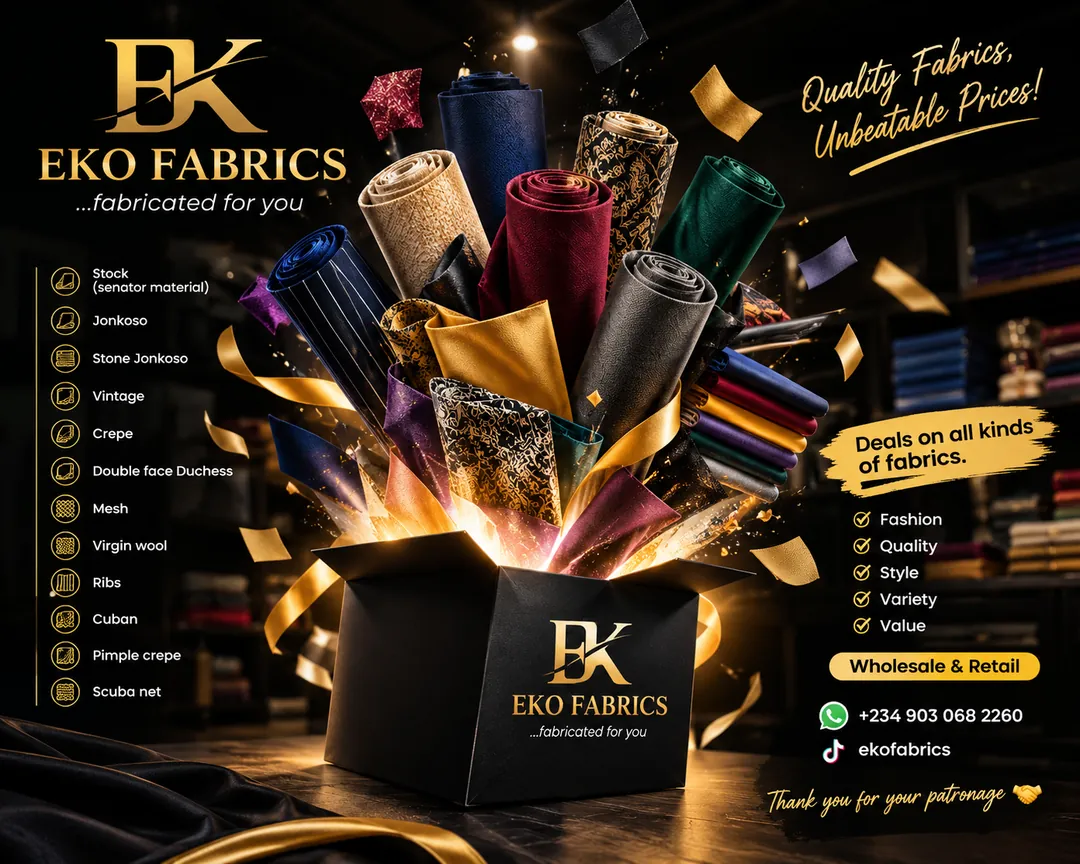 EKO FABRICS AND CLOTHINGS LIMITED