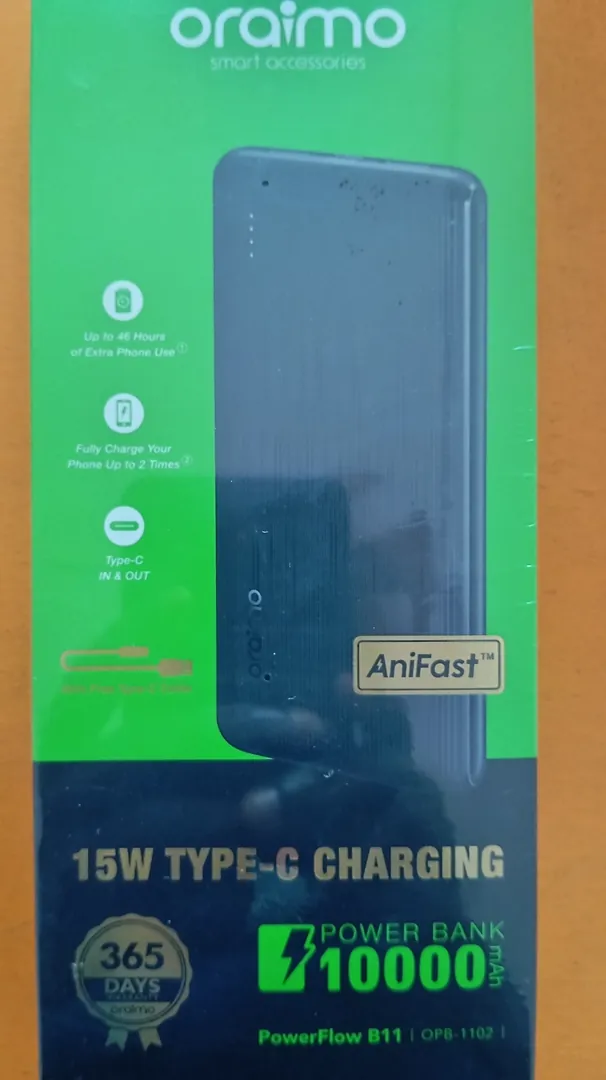 Power bank oraimo 10000 mah