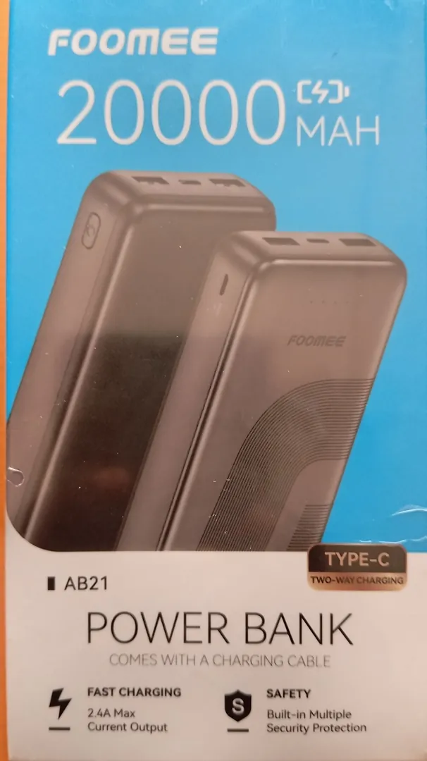 Foome power bank 20000mah